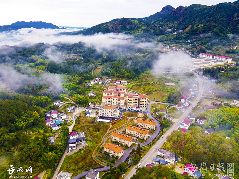 【飞阅岳西】天堂镇：山乡秋色美